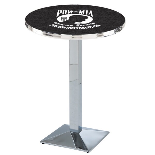 42" Chrome POW/MIA Pub Table